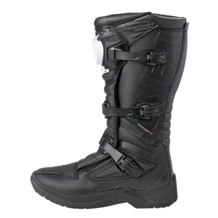 O’NEAL RSX Black – czarne buty motocrossowe dla początkujących z ochroną i świetnym trzymaniem