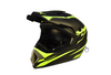 Kask Crossowy MPX WL-905 OFF ROAD Enduro Hulajnoga Czarny Mat/Żółty