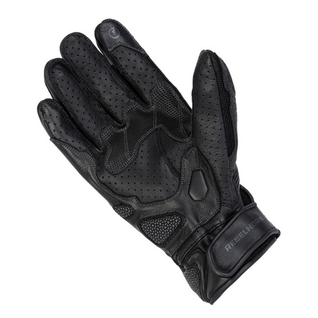 Rękawice skórzane REBELHORN FLUX II Black