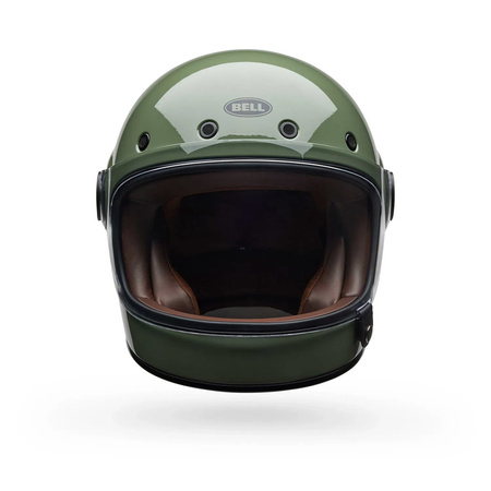 KASK MOTOCYKLOWY BELL BULLITT GT SOLID VINTAGE OLIVE