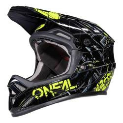 Kask MTB O'Neal BACKFLIP ZOMBIE black/neon yellow
