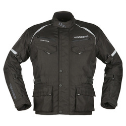 Kurtka motocyklowa Tarex Modeka czarny dwuwarstwowa (membrana, ocieplenie)
