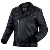 Kurtka Skórzana OZONE Ramones Modern Matt Black