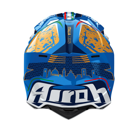 Kask Motocyklowy Airoh Wraaap 6days Italy 2025 Gloss