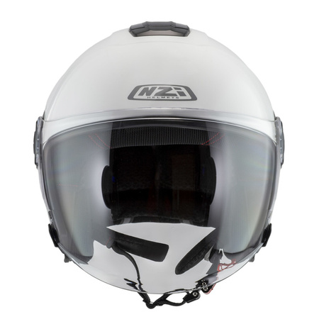 KASK MOTOCYKLOWY NZI CIVIC SOLID NOUVEAU WHITE