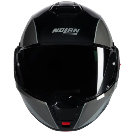 Kask Szczękowy NOLAN N120-1 VERNICIATURA SPECIALE kolor czarny/srebrny/szary