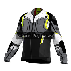 Kurtka Tekstylna Rebelhorn Borg Ii Black/Grey/Fluo Yellow Xxl