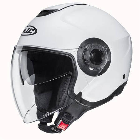 Kask motocyklowy otwarty na skuter/chopper'a HJC I40 PEARL white