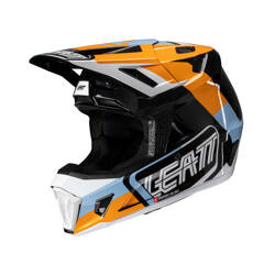 Kask Z Goglami LEATT Kit Moto 7.5 V25 Orange