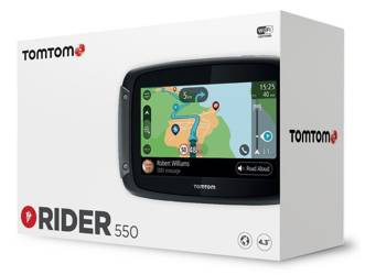 Nawigacja motocyklowa TOMTOM RIDER 550