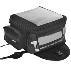 Podróż i bagaż M18 Tank Bag Torba na bak OXFORD (18L) kolor czarny/szary, rozmiar OS (mocowanie na magnes)