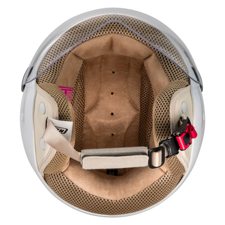 KASK MOTOCYKLOWY NZI PASARELA CORAZÓN ROSA