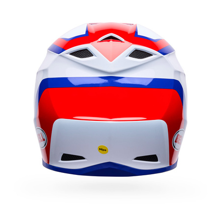 KASK MOTOCYKLOWY BELL MX-10 MIPS DYNO RED WHITE