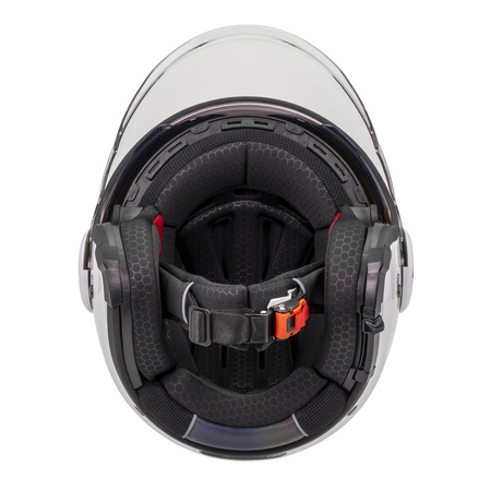 KASK MOTOCYKLOWY NZI RINGWAY 2 DUO WHITE