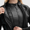 Kurtka Tekstylna Rebelhorn Jax Lady Black/Blue Lagoon