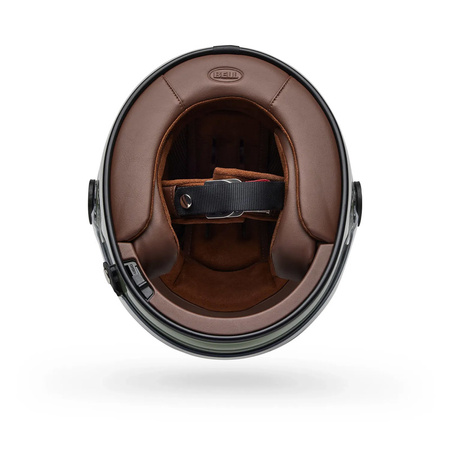 KASK MOTOCYKLOWY BELL BULLITT GT SOLID VINTAGE OLIVE