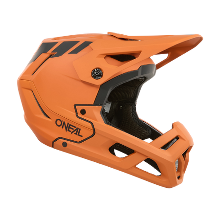 KASK ROWEROWY O'NEAL SL1 CREST ORANGE/BLACK