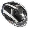 KASK MOTOCYKLOWY NZI TRENDY STREAM ELEGANCE WHITE BLACK TINTED S MATT