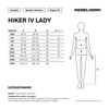 Spodnie Tekstylne REBELHORN Hiker IV Lady Black (Krótka Nogawka)