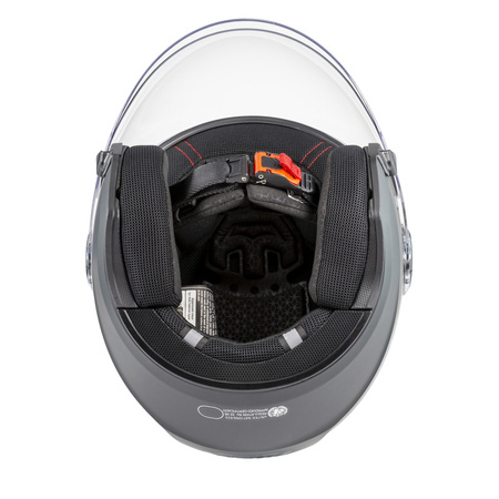 KASK MOTOCYKLOWY NZI CIVIC SOLID NOUVEAU MATT BLACK