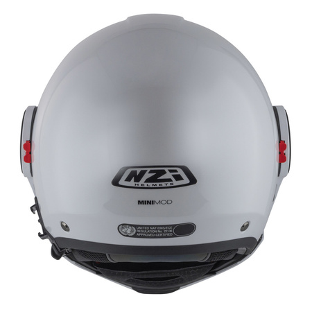 KASK MOTOCYKLOWY NZI MINIMOD DUO PEARL WHITE