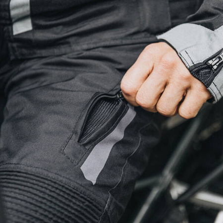 Spodnie Tekstylne OZONE Vulcan Black