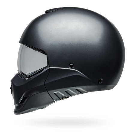 KASK MOTOCYKLOWY BELL BROOZER SOLID SATIN STARSHIP GREY