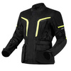 Kurtka Tekstylna OZONE Sahara Black/Fluo Yellow