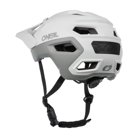 KASK ROWEROWY O'NEAL TRAILFINDER EVO SOLID V.25 WHITE/GRAY