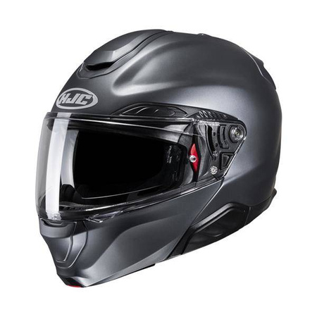 Kask motocyklowy szczękowy HJC Rpha91 Semi Flat Anthracite