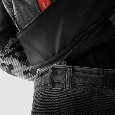 Spodnie Jeans Rebelhorn Vandal Monolayer Washed Black długość L34