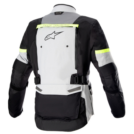 Kurtka Tekstylna Alpinestars Bogota Pro Drystar Ice Grey/Dark Grey/Yellow Fluo