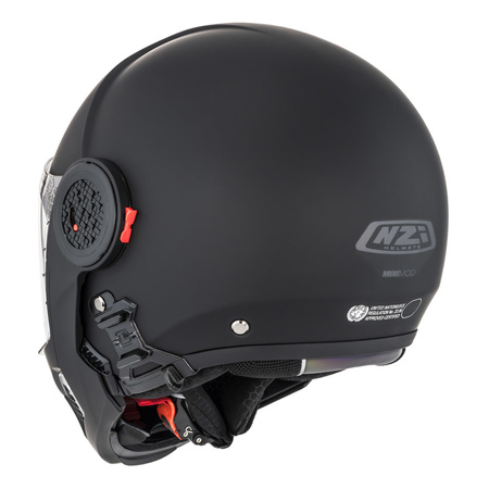 KASK MOTOCYKLOWY NZI MINIMOD DUO MATT BLACK