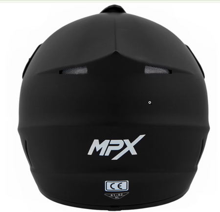 Kask Crossowy MPX MD-905 czarny mat