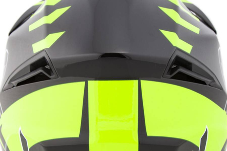 Kask Crossowy BLEXX MD-902 Czarno-Zielony – Lekki, Wentylowany, Homologacja ECE