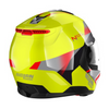 Kask szczękowy NOLAN N100-6 PALOMA N-COM 27 czarny/czerwony/srebrny/żółty S