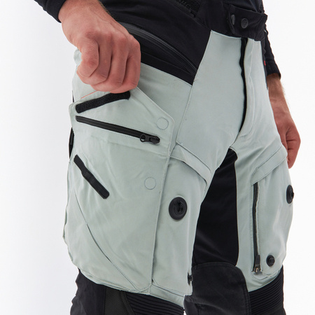 Spodnie tekstylne REBELHORN RANGE GREY/BLACK/RED