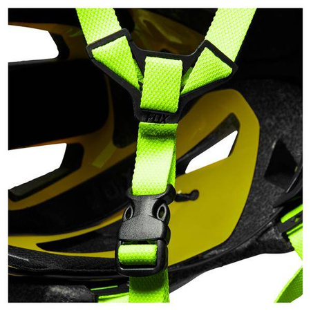 Kask Rowerowy FOX Mainframe Flo Yellow