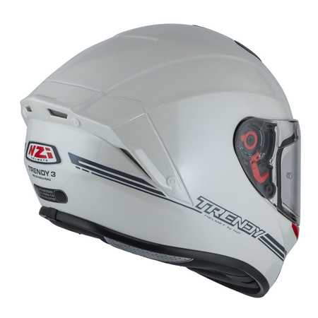 KASK MOTOCYKLOWY NZI TRENDY STREAM SOLID NOUVEAU WHITE