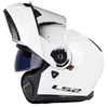 Kask motocyklowy szczękowy LS2 FF908 Strobe II Solid White