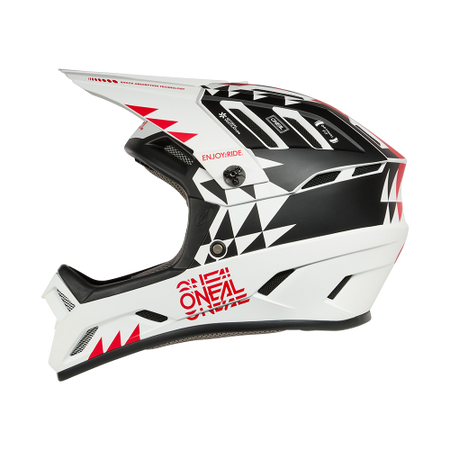 KASK ROWEROWY O'NEAL BACKFLIP KNOX WHITE/BLACK