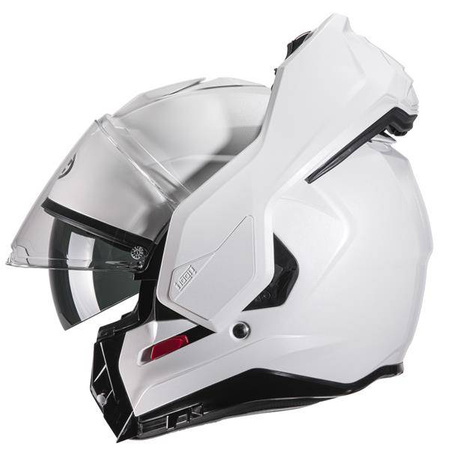 Kask motocyklowy szczękowy HJC I100 PEARL white