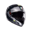 Kask Integralny AGV K3 Shade Grey/Yellow Fluo – Najnowsza Homologacja