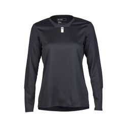 Koszulka Rowerowa Z Długim Rękawem Fox Lady Defend Black