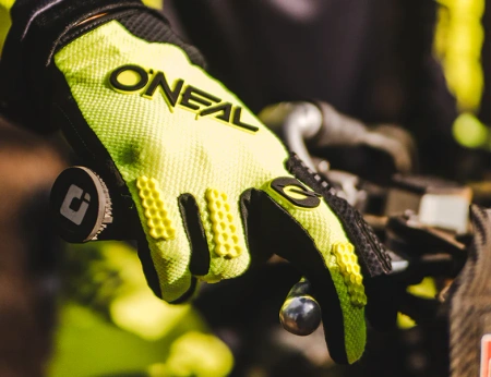 Rękawice O’NEAL ELEMENT Black Neon Yellow MX MTB Motocross Enduro Touchscreen