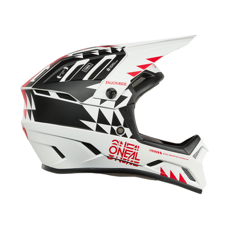 KASK ROWEROWY O'NEAL BACKFLIP KNOX WHITE/BLACK