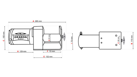 Wyciągarka Dragon Winch Maverick 3000 ST