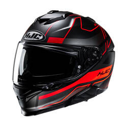 Kask motocyklowy integralny HJC I71 Iorix Black/Red