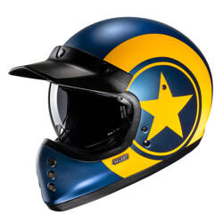 Kask motocyklowy integralny HJC V60 Nyx Blue/Yellow
