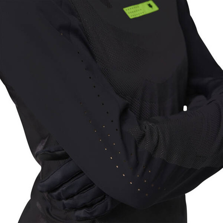 Koszulka Rowerowa Z Długim Rękawem Fox Lady Rawtec Black